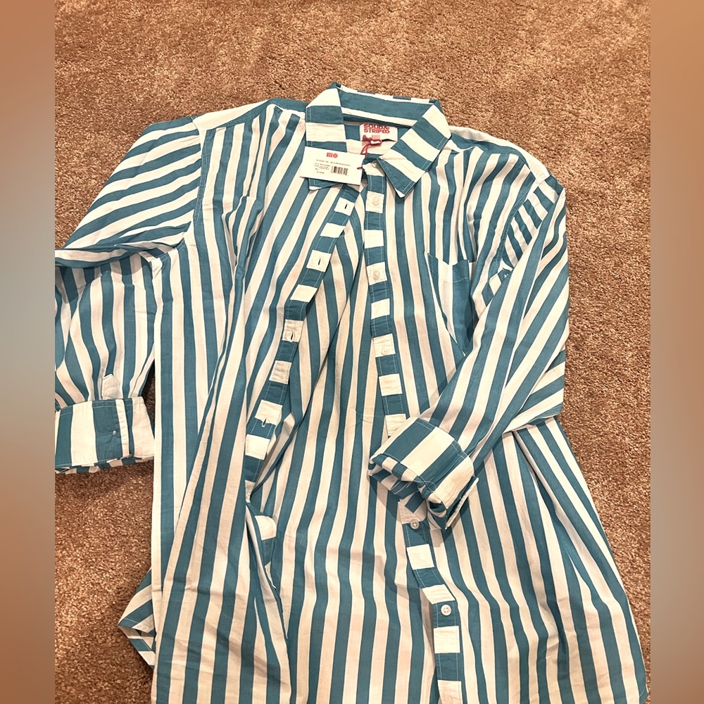 Solid & Striped Oxford Shirt